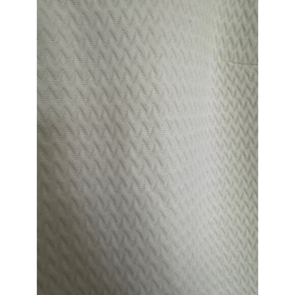 Club Monaco Cream/White Long Sleeve Textured Dress Size 0 - Picture 7 of 7